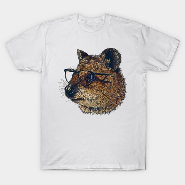 Quirky Quokka: The Visionary Vandal T-Shirt by Carnets de Turig